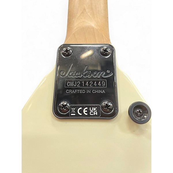 Used Jackson JS32 Randy Rhoads Ivory Solid Body Electric Guitar