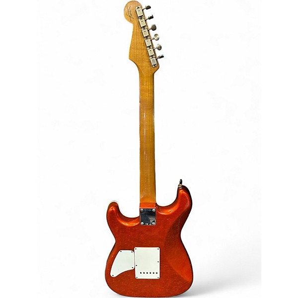 Used 2021 Fender Custom Shop Stratocaster HST Journeyman Relic Aged Candy Tangerine  Solid Body Electric Guitar