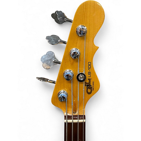 Used G&L Tribute LB100 3 Color Sunburst Electric Bass Guitar