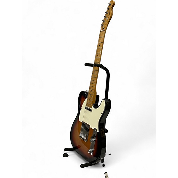 Used 2020 Fender Player Telecaster 3 Tone Sunburst Solid Body Electric Guitar