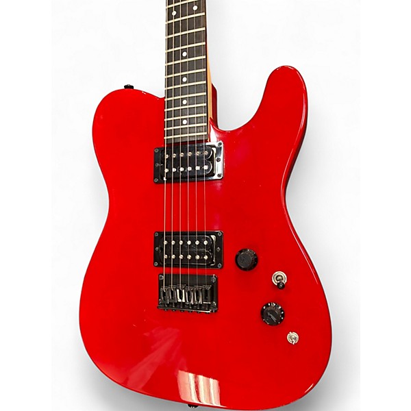 Used Fender Boxer Series Telecaster HH Torino Red Solid Body Electric Guitar