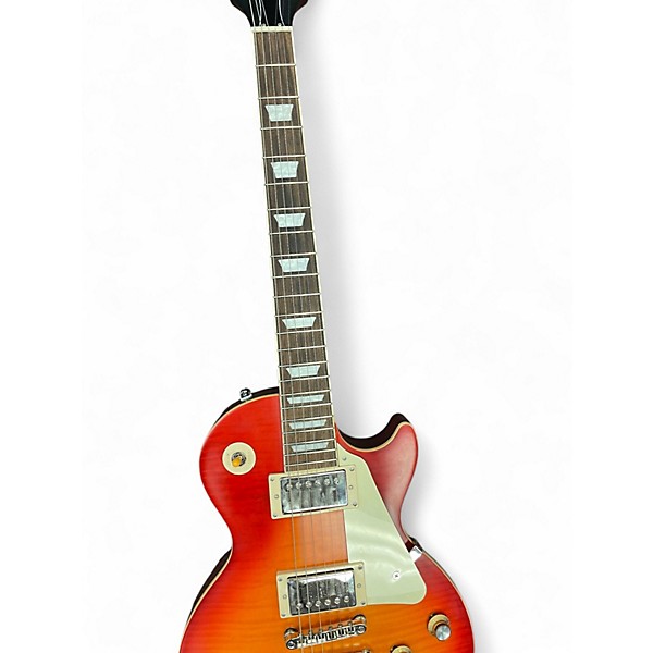 Used Epiphone 1959 Reissue Les Paul Standard Cherry Sunburst Solid Body Electric Guitar