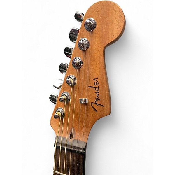 Used Fender ACOUSTASONIC JAZZMASTER TUNGSTON Acoustic Electric Guitar