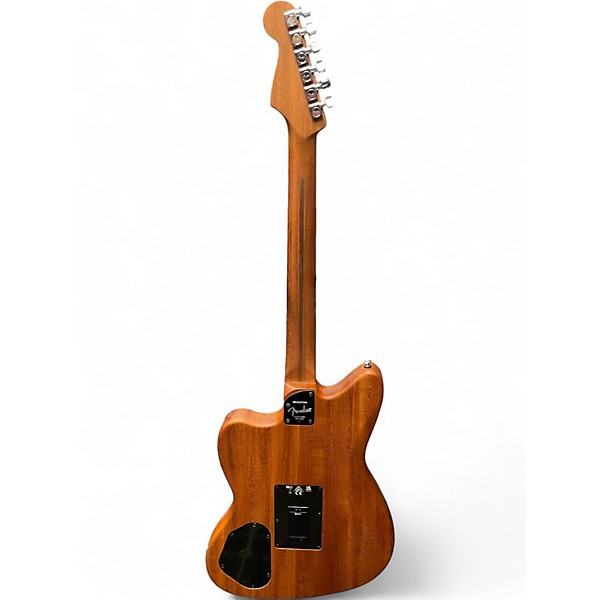 Used Fender ACOUSTASONIC JAZZMASTER TUNGSTON Acoustic Electric Guitar