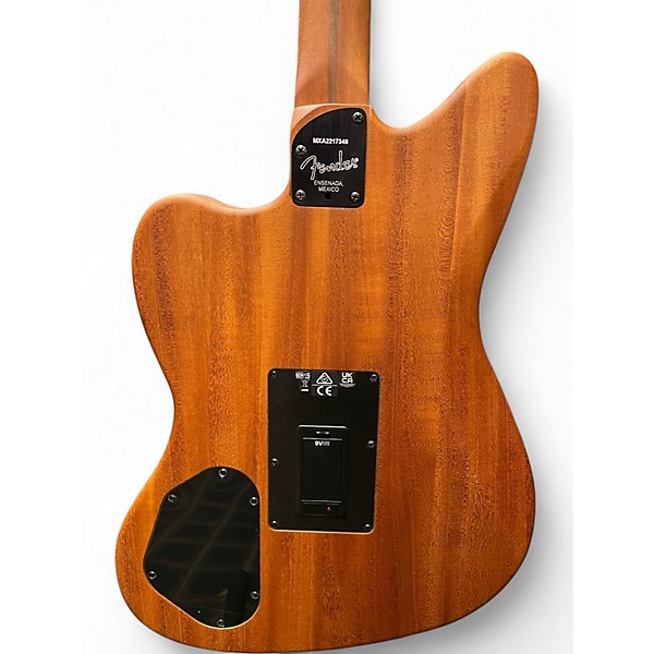 Used Fender ACOUSTASONIC JAZZMASTER TUNGSTON Acoustic Electric Guitar