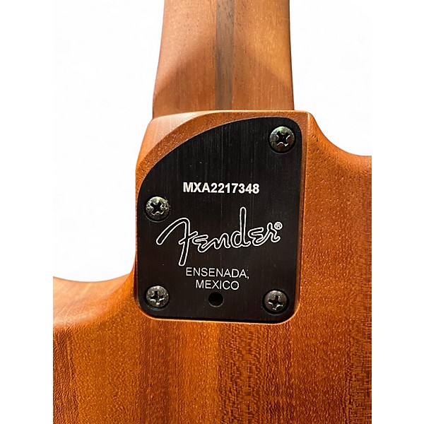 Used Fender ACOUSTASONIC JAZZMASTER TUNGSTON Acoustic Electric Guitar