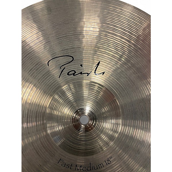 Used Paiste 18in Signature Fast Crash Cymbal