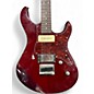 Used Yamaha Pacifica PAC611HFM Dark Red Burst Solid Body Electric Guitar