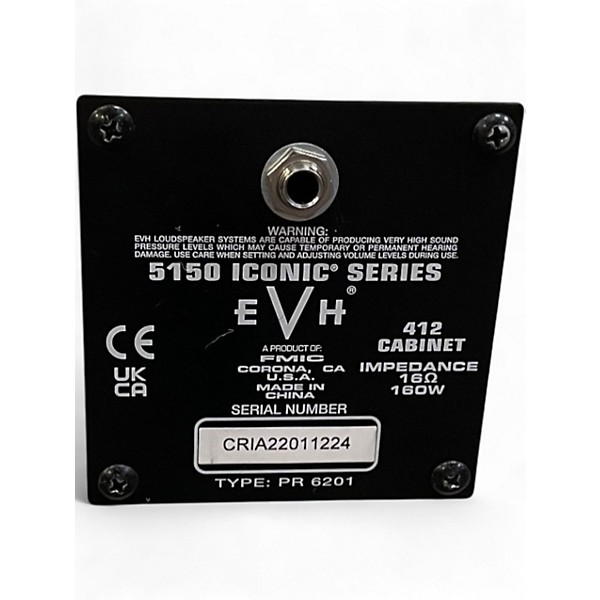 Used EVH 5150 ICONIC 412 Guitar Cabinet