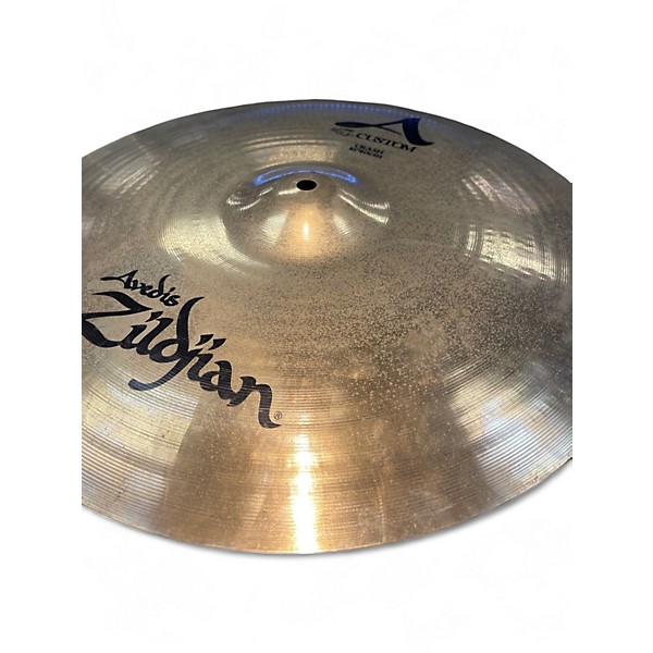 Used Zildjian 16in A Custom Crash Cymbal
