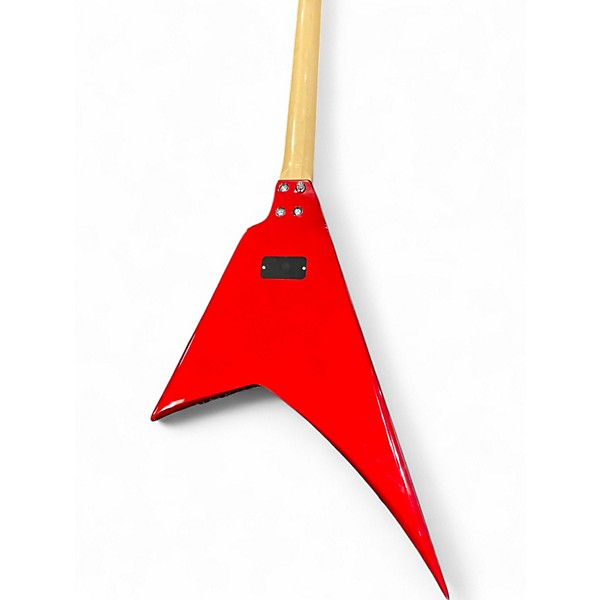 Used Kramer Charlie Parra Signature Vanguard Outfit Candy Apple Red Solid Body Electric Guitar