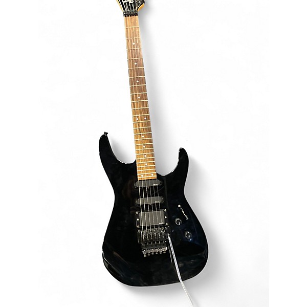 Used Jackson Dinky Floyd Rose Black Solid Body Electric Guitar