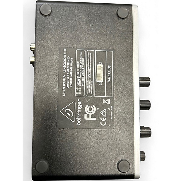 Used Behringer u-phoria umc204hd Audio Interface