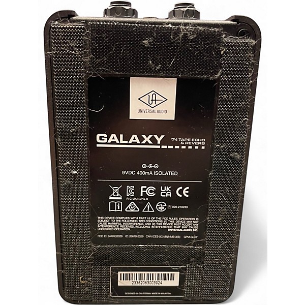 Used Universal Audio UAFX GALAXY 74 TAPE ECHO Effect Pedal