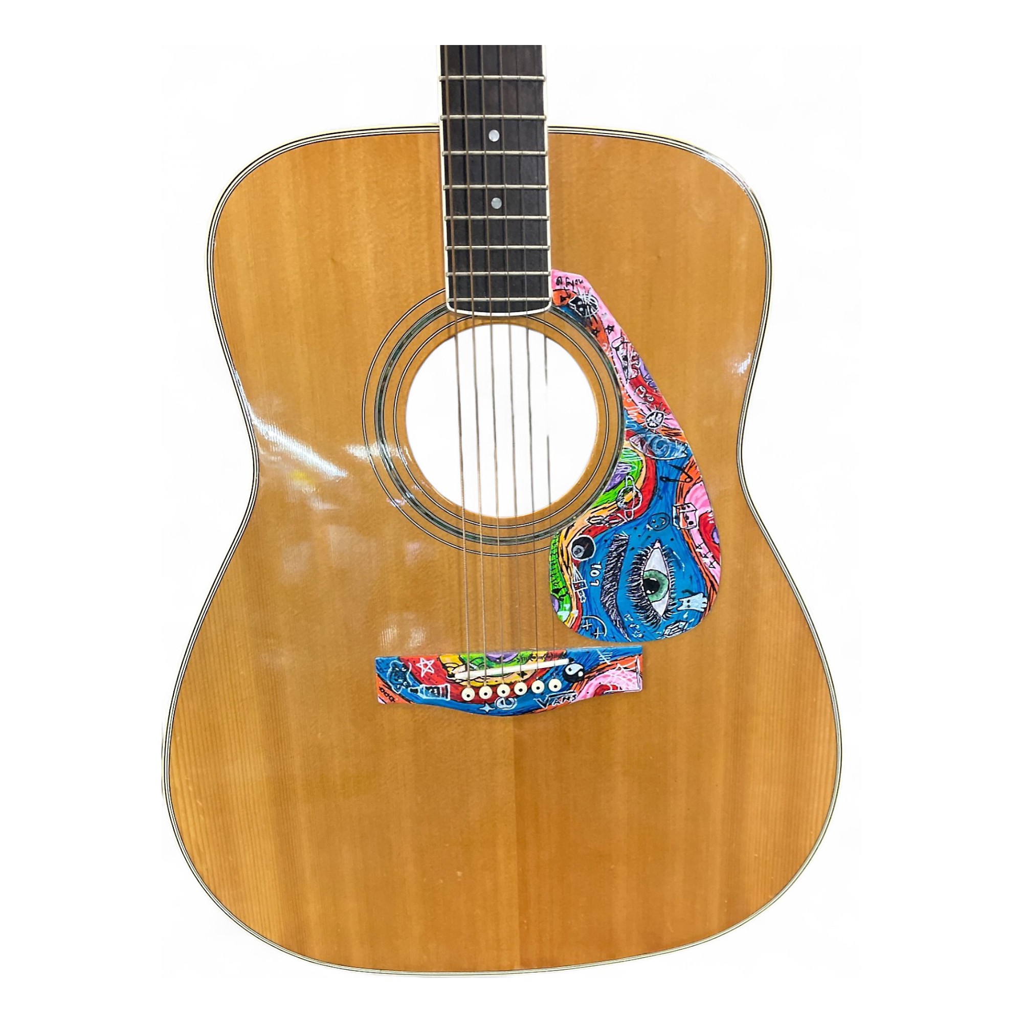 Used Yamaha FG-430A Natural Acoustic Guitar Natural | Guitar Center