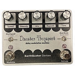 Used EarthQuaker Devices Disaster Transport Modulated Delay Effect Pedal