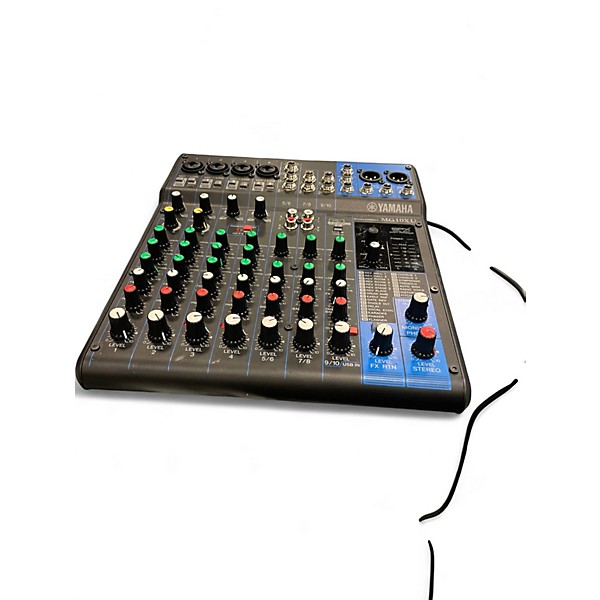 Used Yamaha MG10XU 10 Channel Mixer with Effects Unpowered Mixer