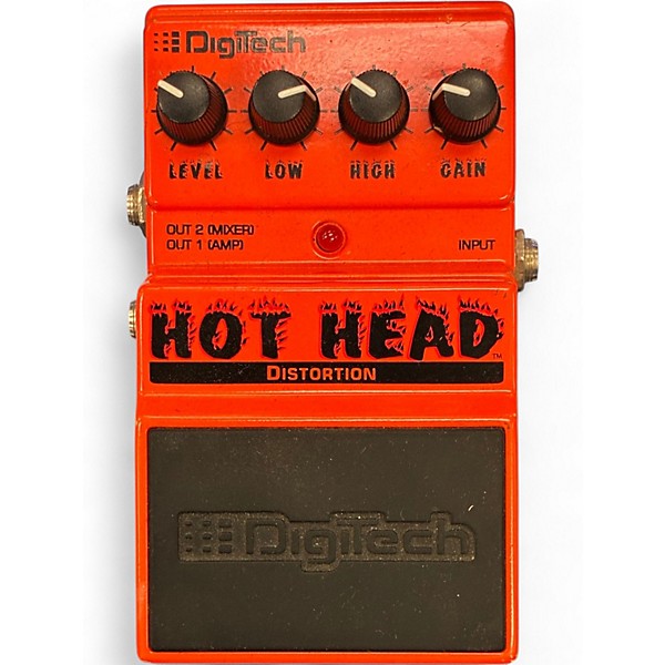 Used DigiTech Hot Head Distortion Effect Pedal
