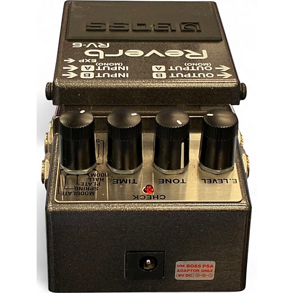 Used BOSS RV6 Digital Reverb Effect Pedal