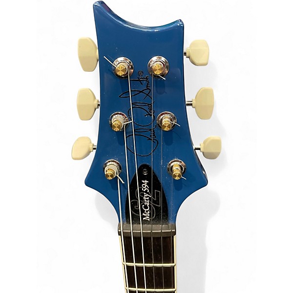 Used 2025 PRS S2 McCarty 594 Thinline Space Blue Solid Body Electric Guitar