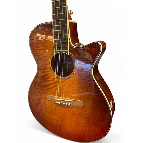 Used Ibanez AEG20II 2 Color Sunburst Acoustic Electric Guitar