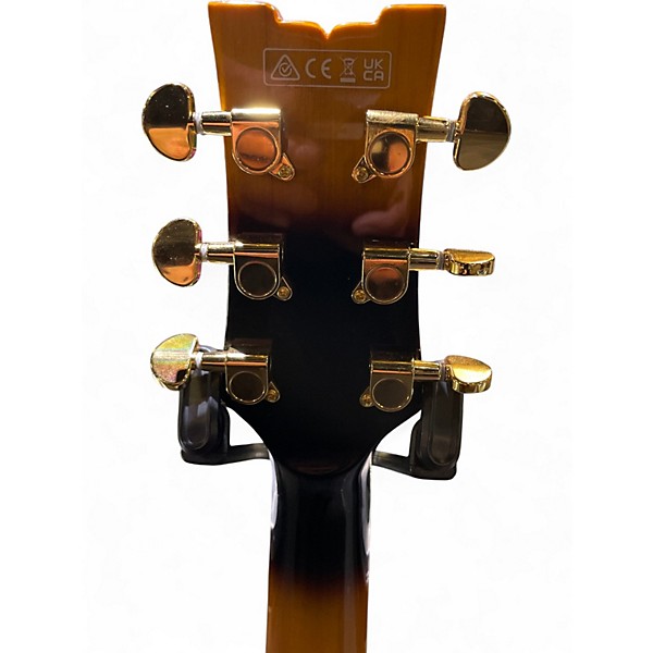 Used Ibanez AM93QM 2 Color Sunburst Hollow Body Electric Guitar
