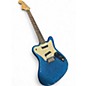 Used Squier Paranormal Series Super-Sonic Blue Sparkle Solid Body Electric Guitar thumbnail