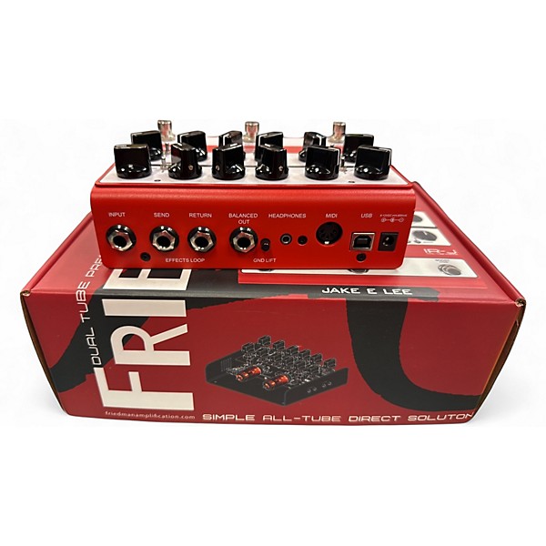 Used Friedman  I-RJ Jake E Lee Signature Dual Tube Guitar Preamp