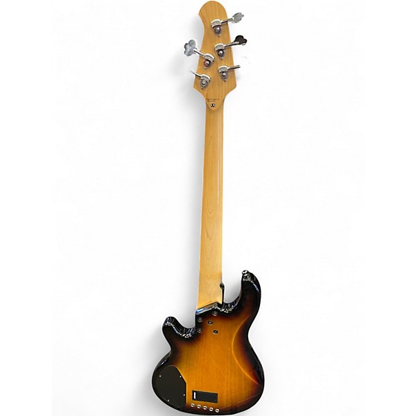 Used Lakland 55-01 Skyline Series 5 String 3 Color Sunburst Electric Bass Guitar