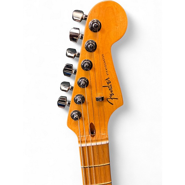 Used 2019 Fender American Ultra Stratocaster HSS 3 Color Sunburst Solid Body Electric Guitar