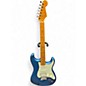 Used Fender American Professional classic Stratocaster HSS Blue Solid Body Electric Guitar thumbnail