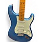 Used Fender American Professional classic Stratocaster HSS Blue Solid Body Electric Guitar