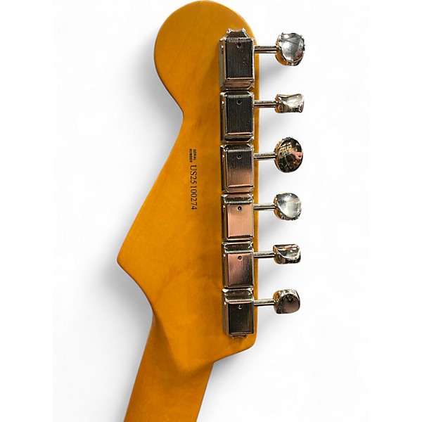 Used Fender American Professional classic Stratocaster HSS Blue Solid Body Electric Guitar