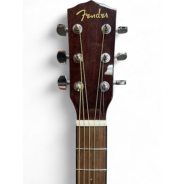 Used Fender CD-605 ALL MAH Mahogany Acoustic Guitar