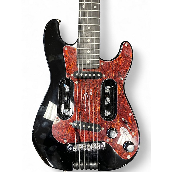 Used Traveler Guitar EG2 BLACK Solid Body Electric Guitar