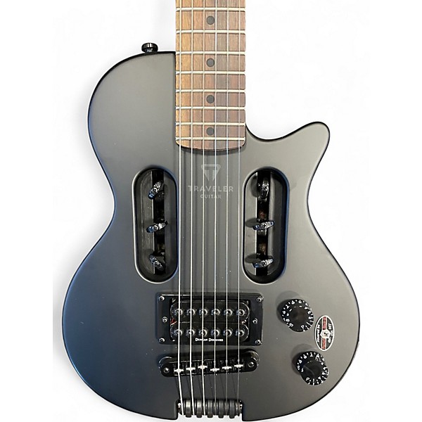Used Travler  EG1 BLACKOUT Satin Black Solid Body Electric Guitar