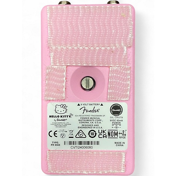Used Fender HELLO KITTY FUZZ Effect Pedal