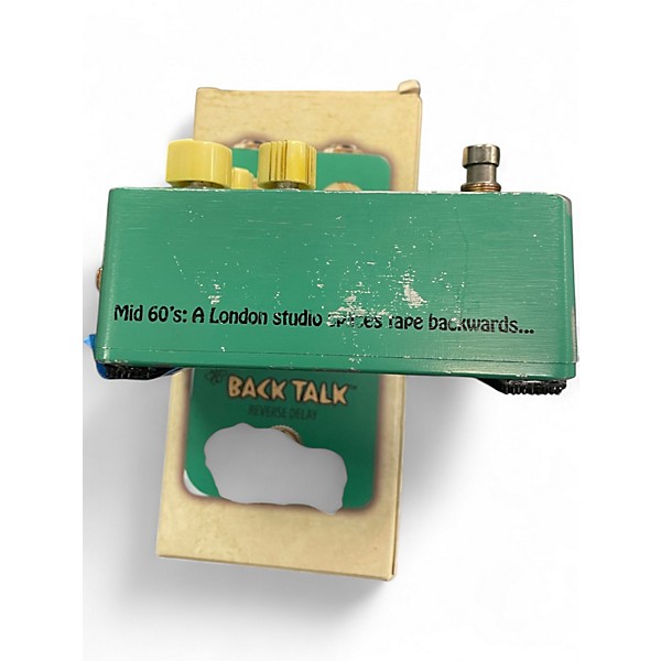 Used Danelectro Back Talk Reverse Delay Effect Pedal