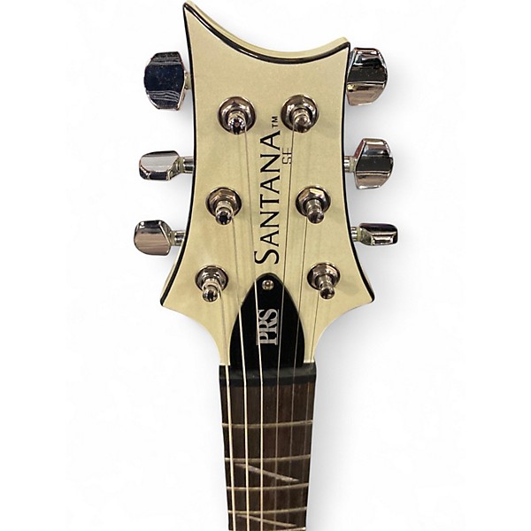Used PRS Carlos Santana Signature SE White Solid Body Electric Guitar