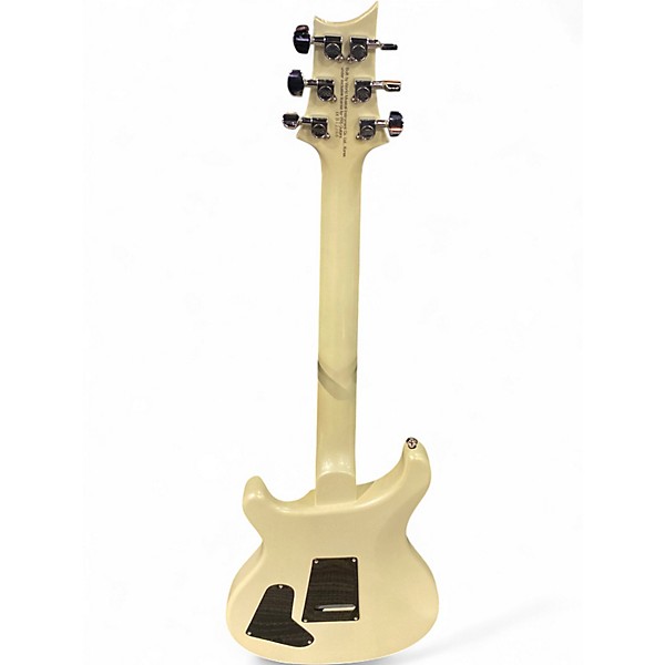 Used PRS Carlos Santana Signature SE White Solid Body Electric Guitar