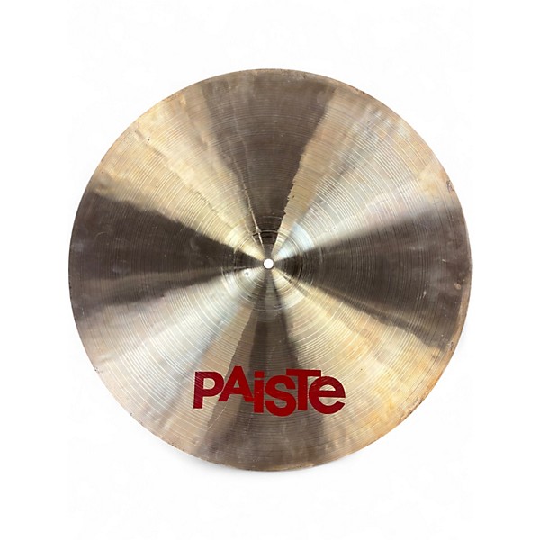 Used Paiste 20in 2002 Crash Cymbal