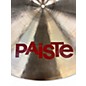 Used Paiste 20in 2002 Crash Cymbal