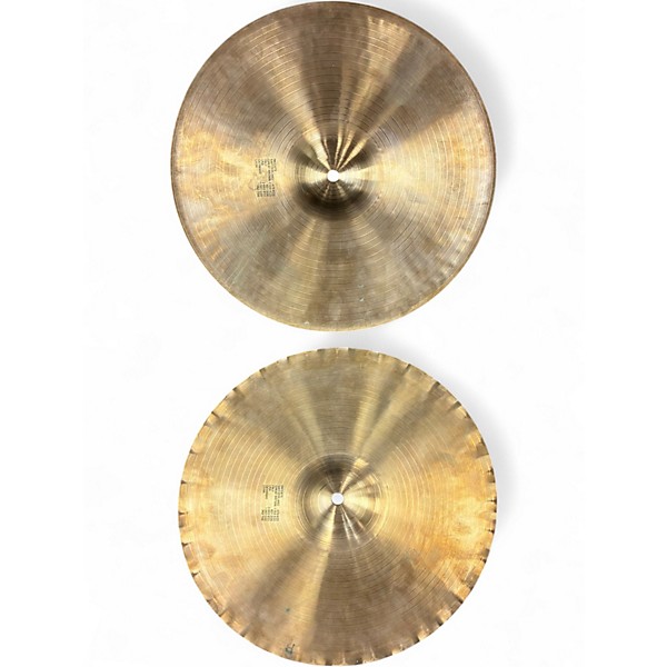 Used Paiste 14in 505 "Green Label" Sound Edge Hi-Hat Cymbal