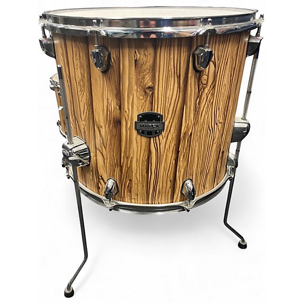 Used Mapex 4 Piece MARS LIMITED EDITION Natural Drum Kit