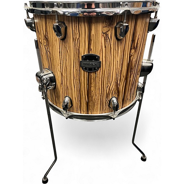 Used Mapex 4 Piece MARS LIMITED EDITION Natural Drum Kit