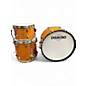 Used Craviotto 3 Piece Diamond Series Orange Sparkle Drum Kit