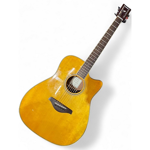 Used Yamaha FGC-TA TransAcoustic Natural Acoustic Electric Guitar
