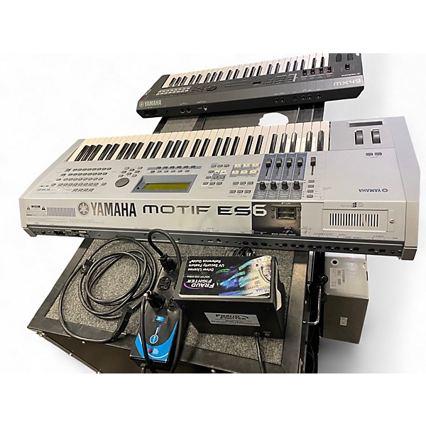 Used Yamaha Motif ES6 61 Key Keyboard Workstation