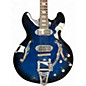 Used Epiphone GCJ Blak and Blu Casino E230TDV Blak and Blu Hollow Body Electric Guitar