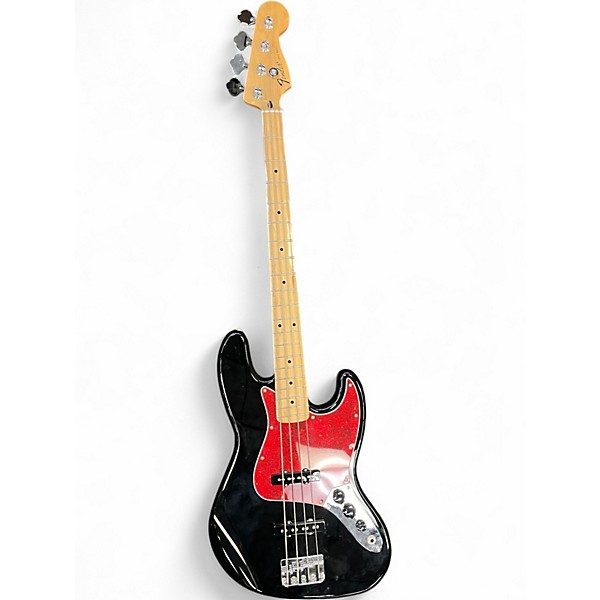 Used Fender Standard Jazz Bass Black Electric Bass Guitar